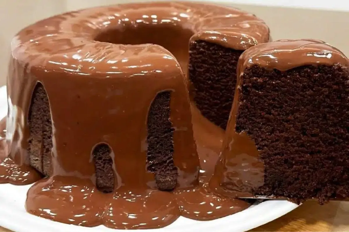 Receita de bolo de chocolate